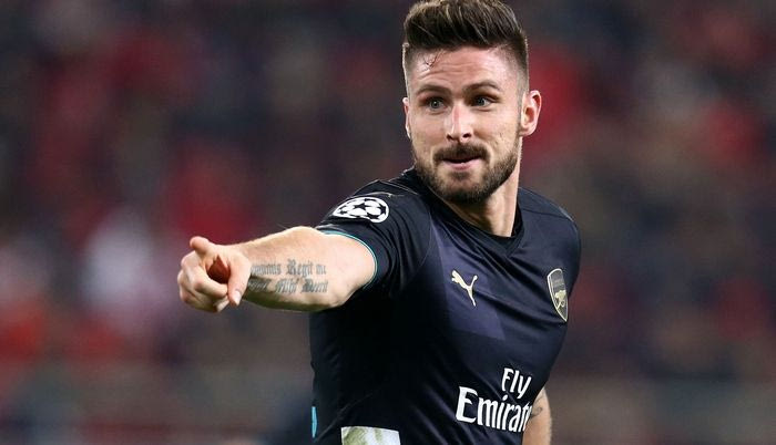 Η Άρσεναλ αποθεώνει τον Ζιρού