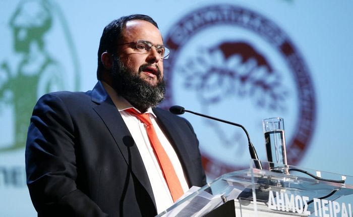 Οι ευχές Μαρινάκη για το νέο έτος