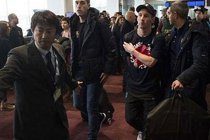 Έφτυσαν τον Μέσι οι οπαδοί της Ρίβερ Πλέιτ