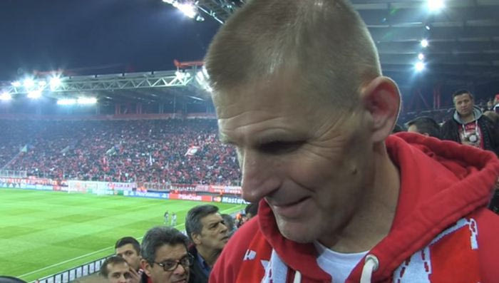 Ο Ολυμπιακός τίμησε τον Θανάση Μπαράκα