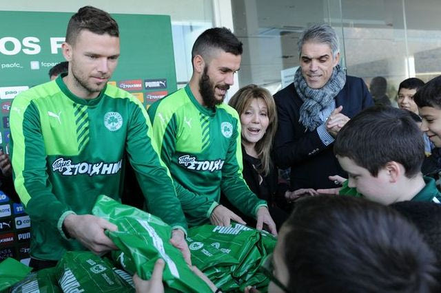 Γεύμα σε 100 άπορους από τον Παναθηναϊκό