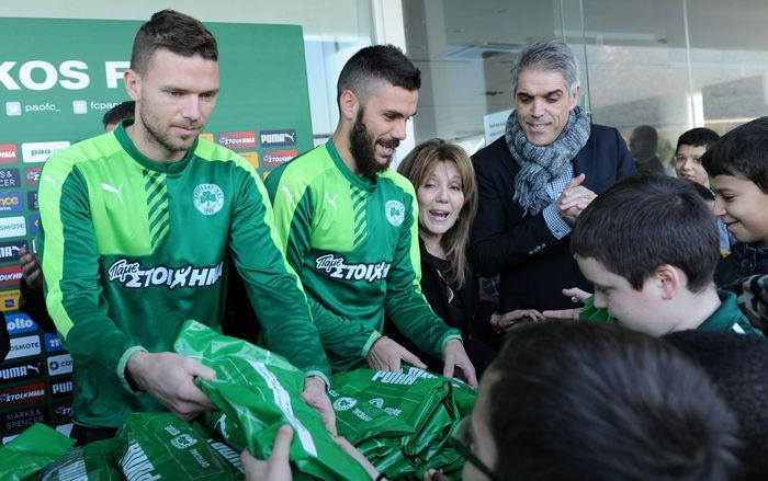 Γεύμα σε 100 άπορους από τον Παναθηναϊκό