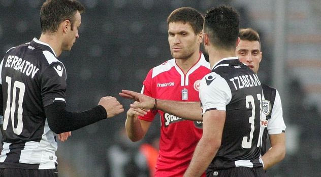 Χαμός στα αποδυτήρια της Τούμπας