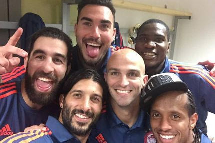 Η πανηγυρική selfie του Ολυμπιακού