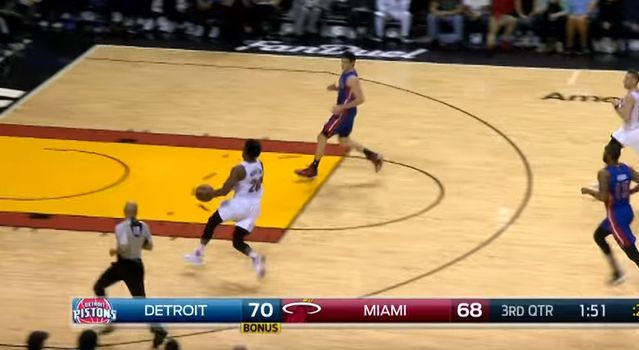 Πόσα βήματα έκανε για να καρφώσει ο Γουίνσλοου;