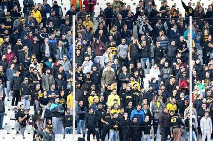 Χωρίς κόσμο η ΑΕΚ στην Τρίπολη