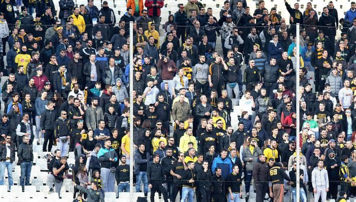 Χωρίς κόσμο η ΑΕΚ στην Τρίπολη