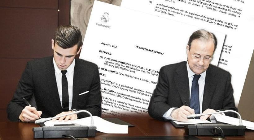 Στη δημοσιότητα το συμβόλαιο του Μπέιλ: Πόσο κόστισε στη Ρεάλ