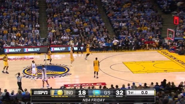 Σούπερ Κάρι με 2 εύστοχα σουτ πίσω από το κέντρο