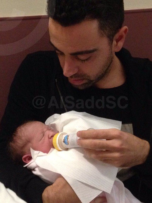 Η πρώτη φωτογραφία της κόρης του Τσάβι