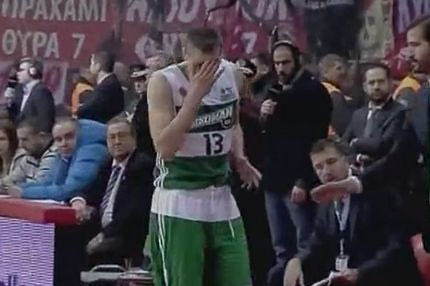 O σοβαρός τραυματισμός του Διαμαντίδη