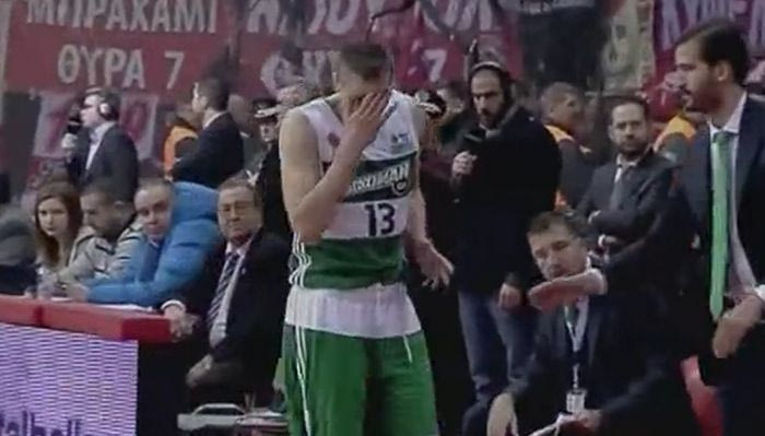 O σοβαρός τραυματισμός του Διαμαντίδη