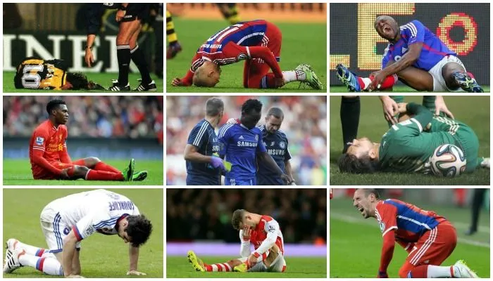 Οι 21 πιο “εύθραυστοι” ποδοσφαιριστές