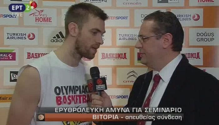 H ατάκα του Μάντζαρη για το ενδιαφέρον ομάδων του NBA