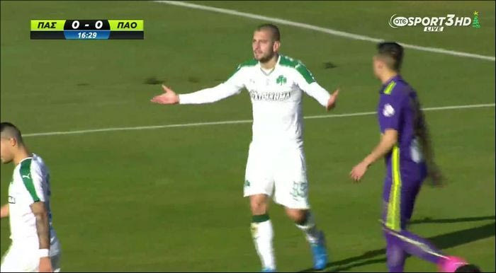 Το πέναλτι που ζήτησε ο Παναθηναϊκός