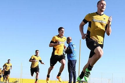 Προπόνηση με τους καινούργιους και αποστολή