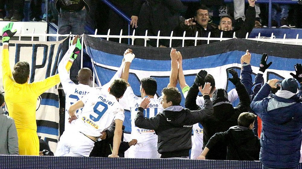 Έξαλλοι πανηγυρισμοί Ατρομήτου στα αποδυτήρια