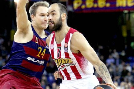 Μπαρτσελόνα – Ολυμπιακός 82-66