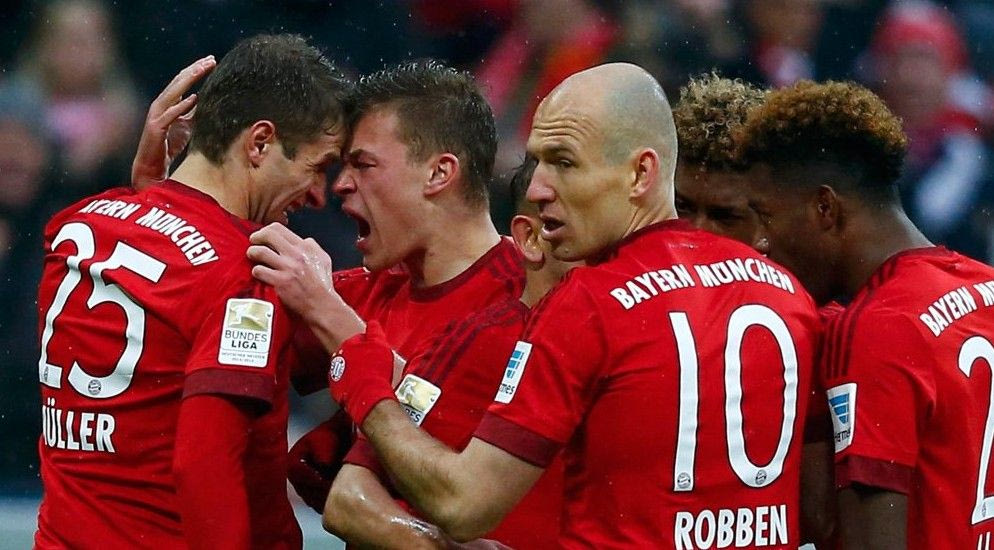 22η αγ.: Τα βρήκε σκούρα η Μπάγερν, ισοπαλία στο Βερολίνο