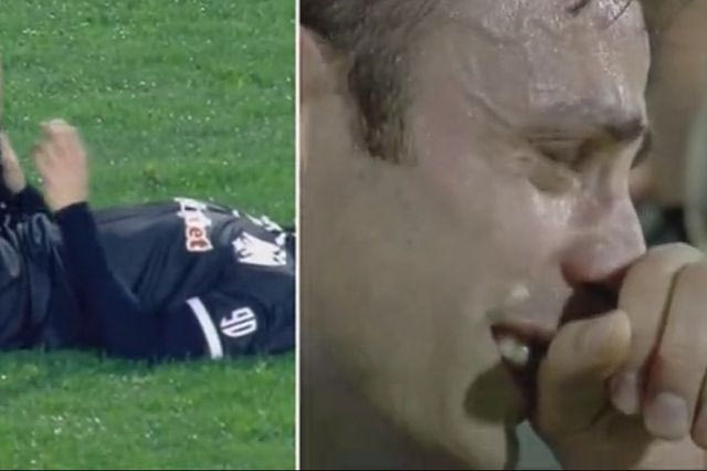 Δάκρυσε ο Μπερμπάτοφ: Δείτε σε VIDEΟ τον τραυματισμό του