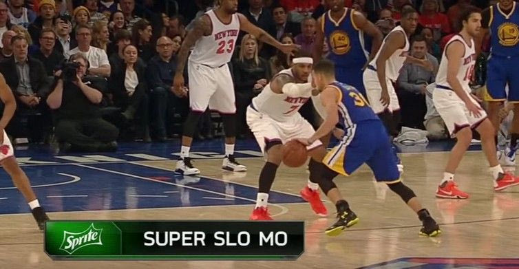 Ο Αντονι μαρκάρει ανορθόδοξα τον Κάρι