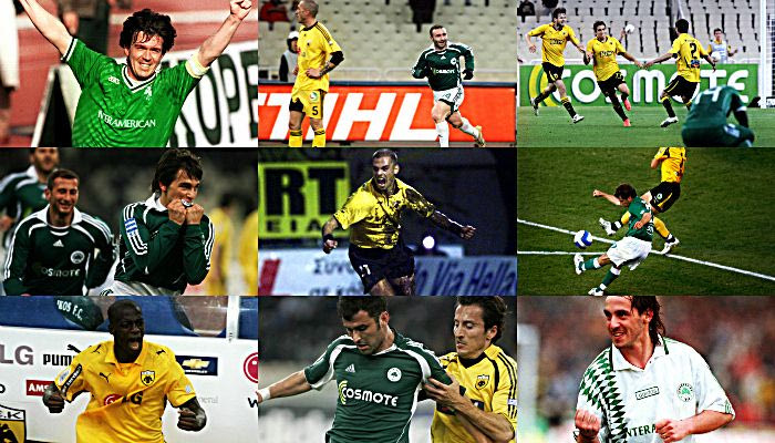 Τα 10 κορυφαία γκολ σε ΑΕΚ – Παναθηναϊκός