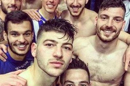 Η πανηγυρική selfie στα αποδυτήρια του Ηρακλή