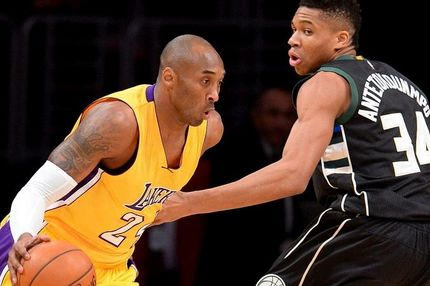 Ο Κόμπε αποθεώνει ξανά τον Αντετοκούνμπο