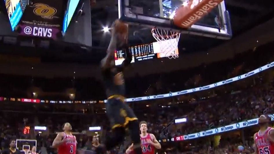 TOP-5: Τρομακτικός Λεμπρόν