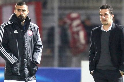 Επισκέφθηκε το ξενοδοχείο του Ολυμπιακού ο Μανιάτης