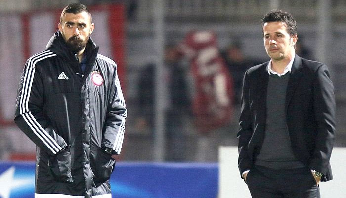 Επισκέφθηκε το ξενοδοχείο του Ολυμπιακού ο Μανιάτης