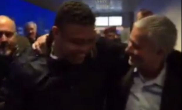 Αγκαλιά Μουρίνιο-Ρονάλντο