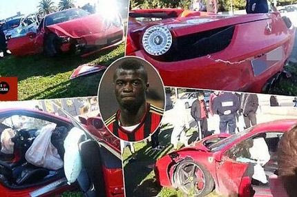 Ενεπλάκη σε τροχαίο ο Νιάνγκ