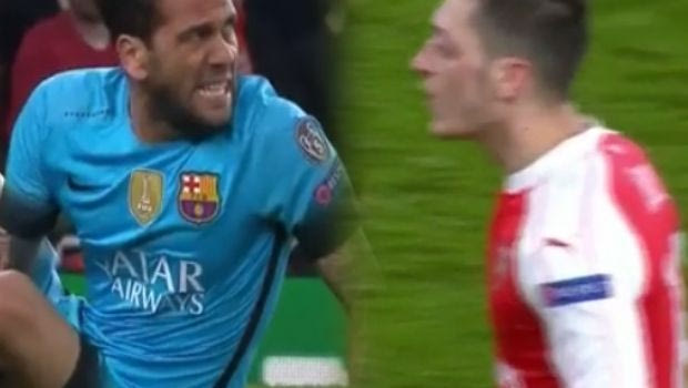 Άγριες βρισιές αντάλλαξαν Οζίλ και Άλβες!