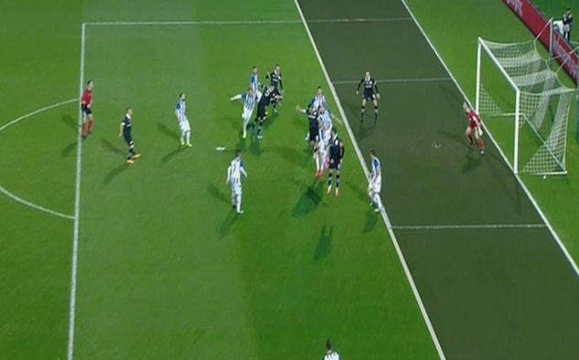 Το ακυρωθέν γκολ του ΠΑΟΚ