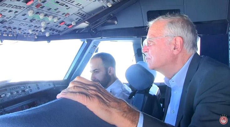 VIDEO: Με τον Θεοδωρίδη στο πιλοτήριο ο Ολυμπιακός