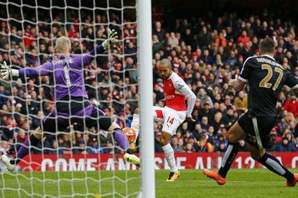 VIDEO: Το 1-1 από τον Γουόλκοτ