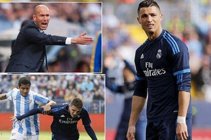 Έξαλλος με τον Ρονάλντο για το χαμένο πέναλτι ο Ζιντάν