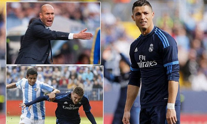 Έξαλλος με τον Ρονάλντο για το χαμένο πέναλτι ο Ζιντάν