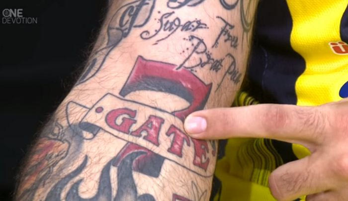 Ο Άντιτς εξηγεί τα τατουάζ του για Ολυμπιακό