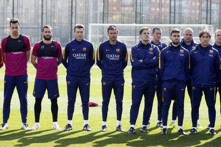 Συγκίνηση για Κρόιφ στην προπόνηση της Μπαρτσελόνα