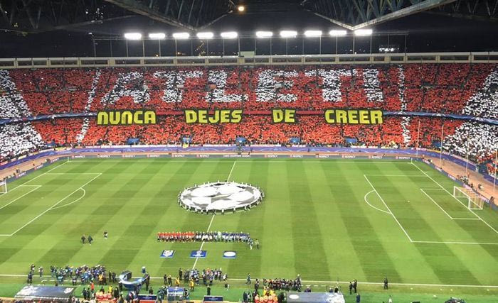 Εντυπωσιακό κορεό στο “Βιθέντε Καλδερόν”