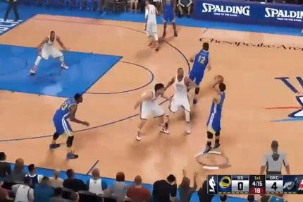 Τι συμβαίνει όταν ο Κάρι εκτελεί τρίποντα στο NBA2K