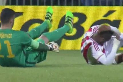 Η… άθελη τρικλοποδιά του Ερνάνι στον Θεοδωρόπουλο