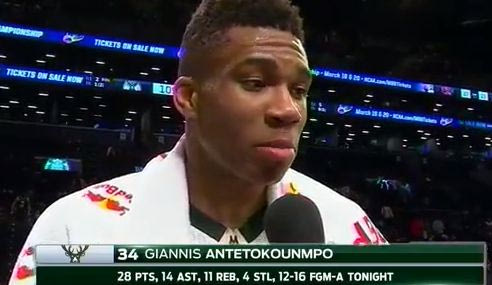 Αντετοκούνμπο: “Ήθελα να δείξω κάτι καλό στον Θανάση”