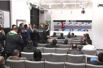 ΧΑΜΟΣ στη συνέντευξη Τύπου: επεισόδιο δημοσιογράφων-Καραπαπά και αποχώρηση Σίλβα!