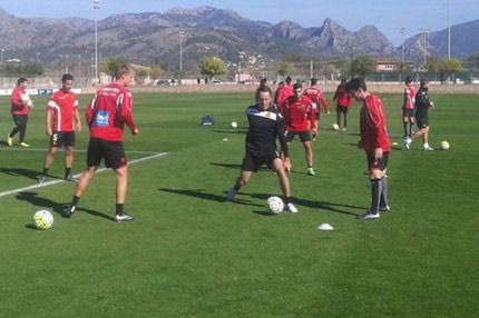 Ο Νας προπονήθηκε με τη Μαγιόρκα