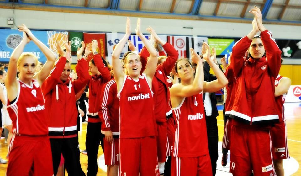 Συνεχάρη τα κορίτσια του μπάσκετ η ΠΑΕ Ολυμπιακός