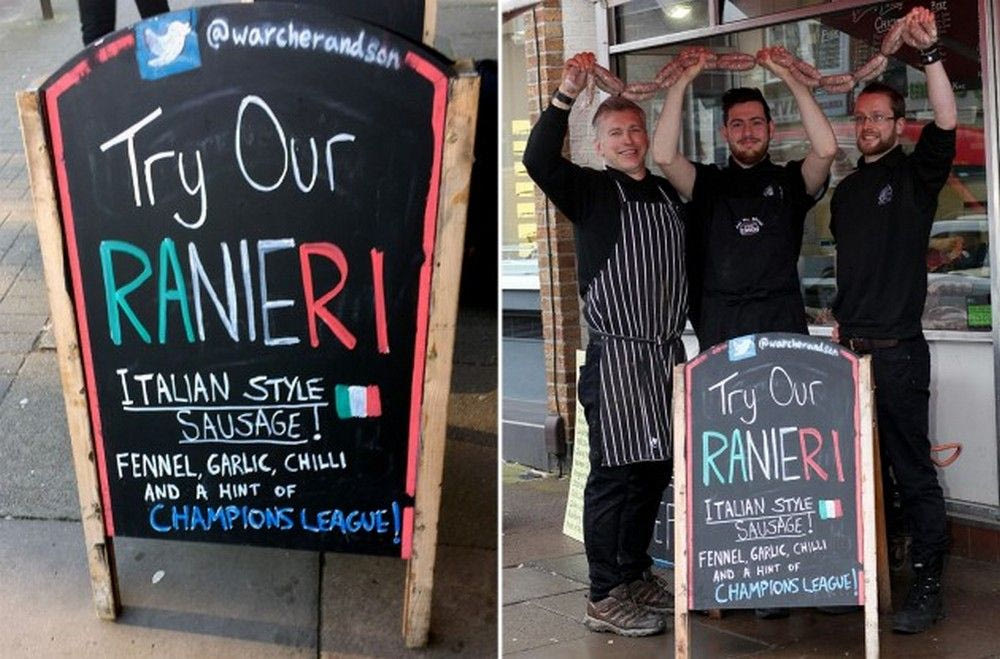 Μέχρι και…λουκάνικο ο Ρανιέρι στο Λέστερ