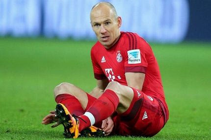 Πλήγμα με Ρόμπεν, 5 εβδομάδες εκτός!